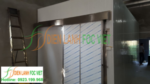 Lắp đặt kho lạnh bảo quản táo